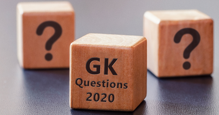 New GK Question 2020